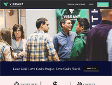 Tablet Screenshot of livevibrant.com